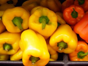 Yellow and Orange peppers